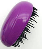 Щітка-масажер  для волосся міні фіолетова (Violet), фото 2