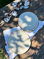 Тарілка «Кругла» 21 см, «Коричневий барбарис»