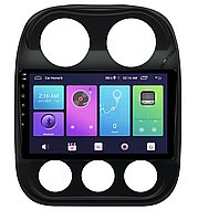 Магнитола Cherokee Compass Patriot 2011-2016 на Android. Экран 10 дюймов