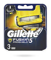 Сменные кассеты для бритья Gillette Fusion5 Proshield 3 шт Картриджи Джилет Фьюжен ОРИГИНАЛ ГЕРМАНИЯ