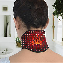 Турмаліновий масажний комір, самонагріваючий бандаж з магнітними вставками SUNROZ SELF HEATING NECK (626)