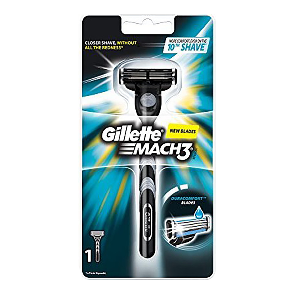 Станок мужской для бритья Gillette Mach3 с 1 сменным картриджем Бритва Gillette