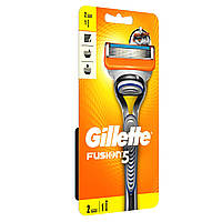 Станок для бритья мужской Gillette Fusion5 с 2 сменными кассетами Бритва Джиллет Фьюжн