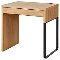 IKEA MICKE(203.517.42), стол письменный, имитация. дуб