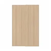 IKEA HASVIK(305.215.60), Раздвижные двери, дуб беленый
