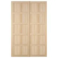 IKEA BERGSBO(805.253.01), Раздвижные двери, дуб беленый