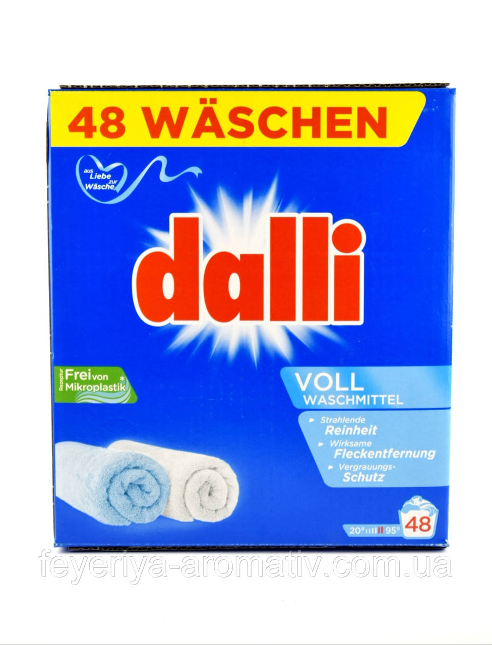 Порошок універсальний Dalli Activ 3,12 кг 48 циклів прання Німеччина