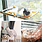 Лежанка на вікно для кота Sunny Window Seat Cat Bed / Віконна лежанка для котів / Підвісний гамак для кота, фото 3