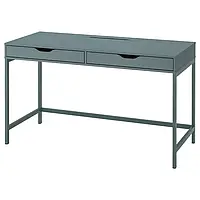 IKEA ALEX(804.838.05), стол письменный, серо-бирюзовый