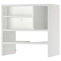 IKEA METOD(505.476.39), подвесной шкаф для встроенной вытяжки, белый