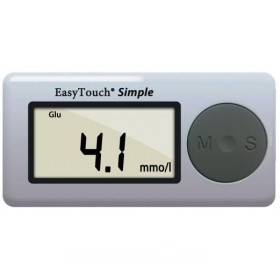 Апарат EasyTouch для вимірювання рівня глюкози в крові (без кодування)