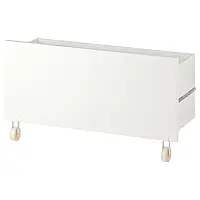 IKEA BILLY(205.216.93), ящик, белый/с колесами