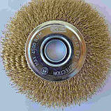 Щітка дискова 125х22 (гофрований дріт), фото 3