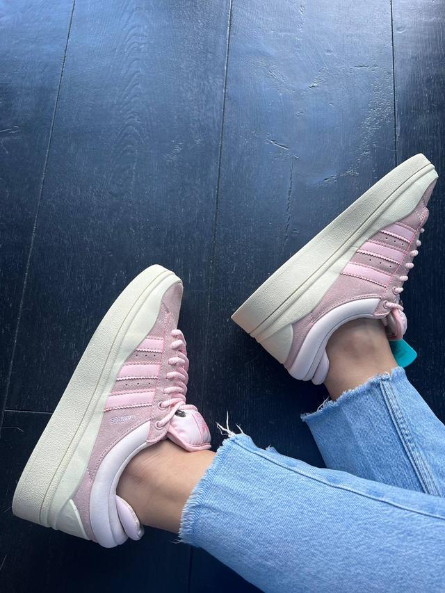 Кроссовки женские Adidas Campus x Bad Bunny Pink розовый осень весна ...