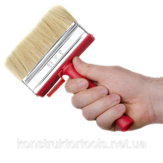 Макловиця 120*30 мм, пластикова ручка INTERTOOL KT-1818, фото 1