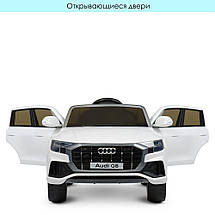 Дитячий електромобіль джип Audi Q8 JJ2066EBLR-1 (MP3, SD карта, USB, мотори 2x25W, акум.2x6V7AH), фото 6