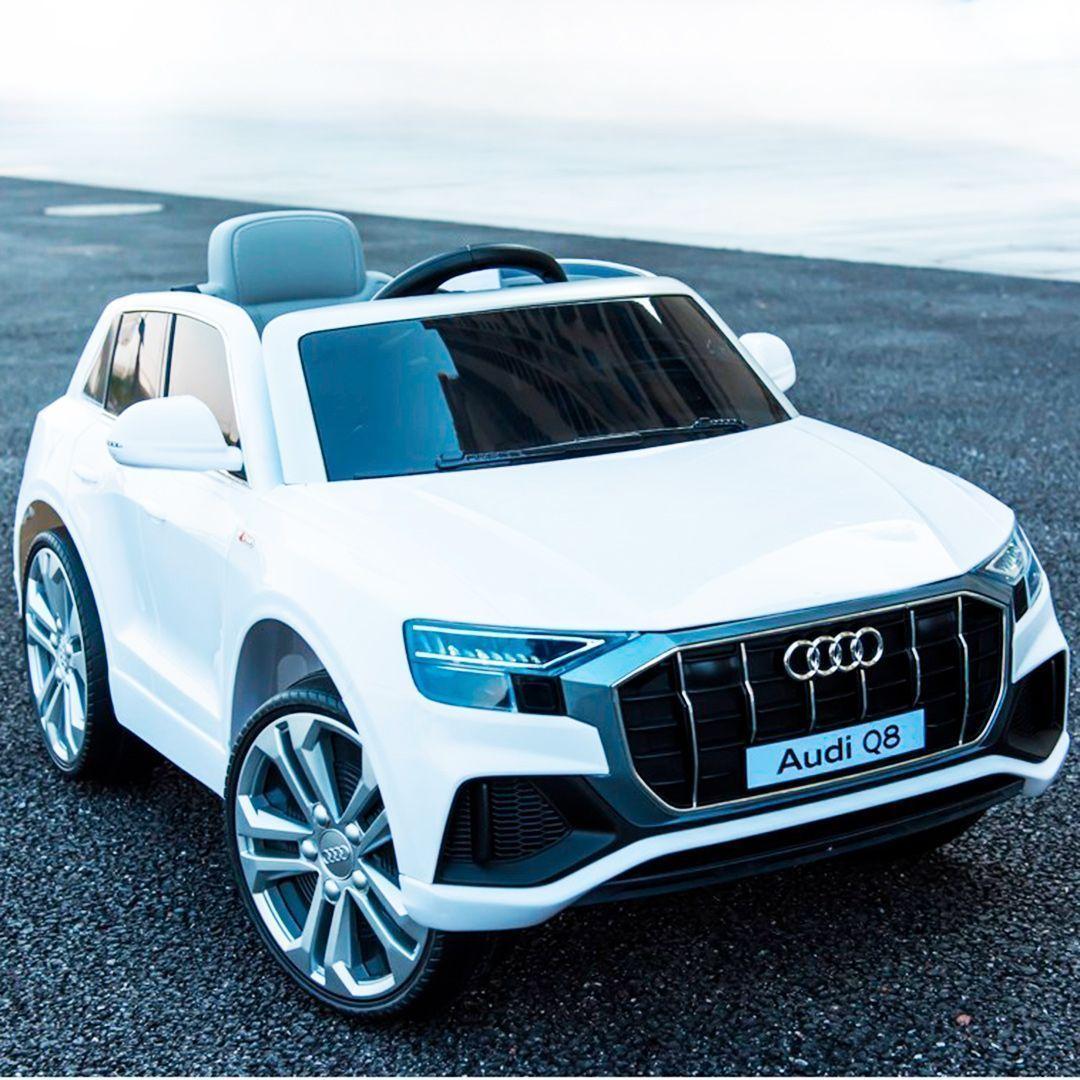 Дитячий електромобіль джип Audi Q8 JJ2066EBLR-1 (MP3, SD карта, USB, мотори 2x25W, акум.2x6V7AH)