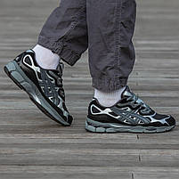Стильні кроссівки чоловічі Asics Gel NYC Black. Молодіжне взуття для хлопців Асікс Гель., фото 3