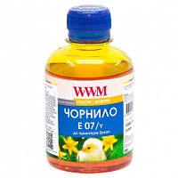 Чернила WWM EPSON Stylus Universal Yellow (E07/Y) - Вища Якість та Гарантія!