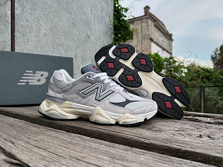 Чоловічі кросівки New Balance 9060 Rain Cloud Grey сірий, фото 1