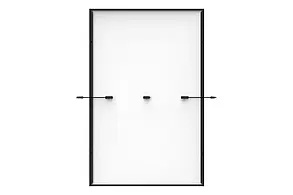 Монокристалічна сонячна панель Trina Solar TSM-DE09R.05 425W Black Frame, фото 3