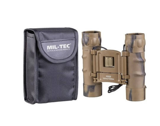 Бінокль складаний Mil-Tec Gen II 10x25 Desert 15702160.PeremogaUA