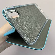 Чохол-книга для Xiaomi Redmi 9A книжка з підставкою на телефон сяомі редмі 9а блакитна stn, фото 6