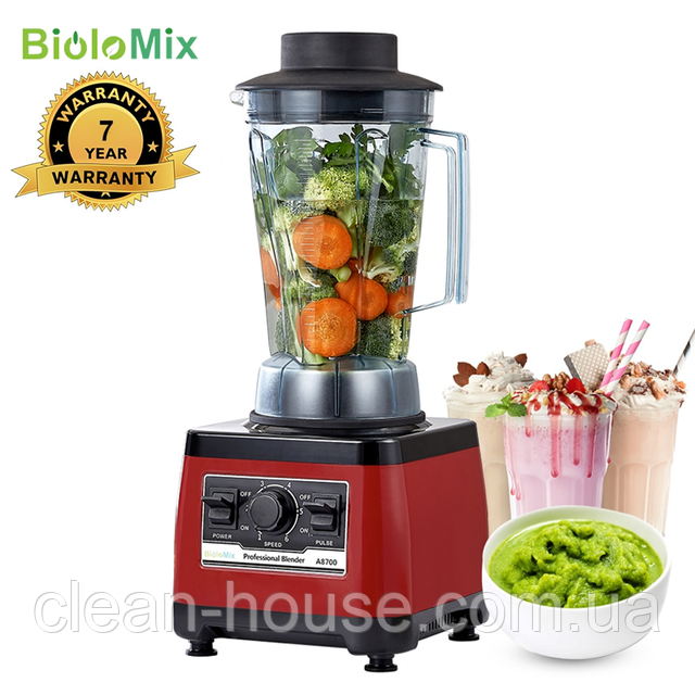 Блендер стационарный BiOloMix A8700 профессиональный, промишленный, коммерческий Блендер стационарный BiOloMix A8700 профессиональный, промишленный, коммерческий