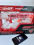 Дитячий швидкострільний бластер X-Shot Chaos Faze Respawn, дитяча зброя, фото 7