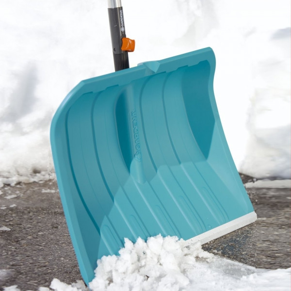 Лопата для уборки снега с кромкой из нержавеющей стали Gardena 50 см (03243-20.000.00) - фото 5 - id-p332765732