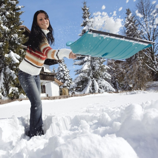 Лопата для уборки снега с кромкой из нержавеющей стали Gardena 50 см (03243-20.000.00) - фото 7 - id-p332765732