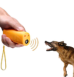 Ультразвуковий відлякувач собак з батарейкою у комплекті Super Ultrasonic 150dB, фото 3