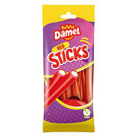 Желейки Damel Red Sticks клубника, 90 г веганские, 13 шт/ящ