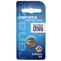 Батарейка литиевая Renata CR1616 Lithium 3V AL