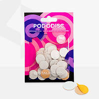 Змінні файли Staleks Pro білі для педикюрного диска Pododisc S 180 гритів (50 шт.)