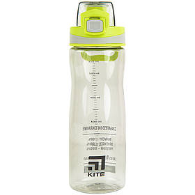 Пляшка для води 650 мл зелена Kite Created in Ukraine K22-395-03
