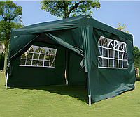 Прочный садовый павильон (Польша) Павильоны для сада Alfa Садовые палатки шатры 3х4 м Тенты шатры для дачи