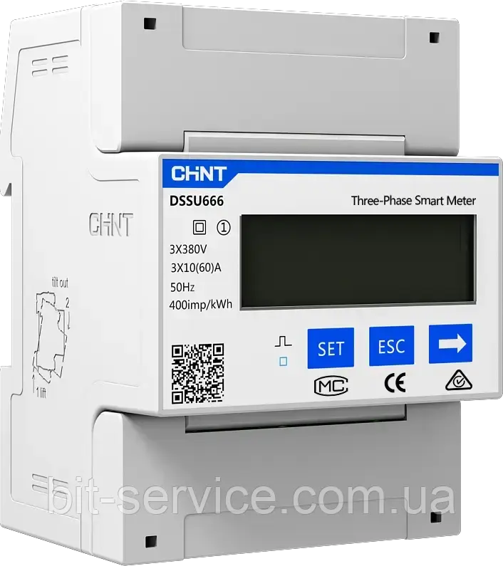 Лічильник Смарт-метер PROSOLAX CHINT Power Meter DTSU666