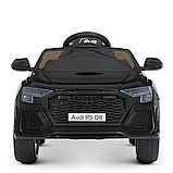 Дитячий електромобіль Audi RS Q8 M 4569 EBLR, Чорний, фото 3