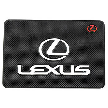Антискольований килимок торпеди з логотипом Lexus