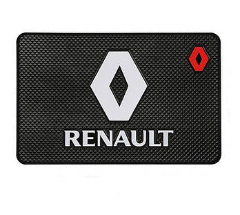 Антискольований килимок торпеди з логотипом Renault