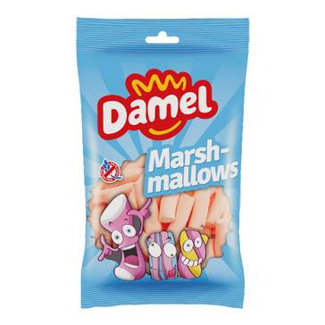 Маршмеллоу Damel Smooth, 170 г без глютену, 18 шт/ящ