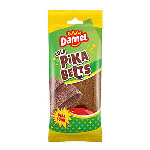 Желейки Damel Cola Pika Belts кола, 90 г веганські, 13 шт/ящ