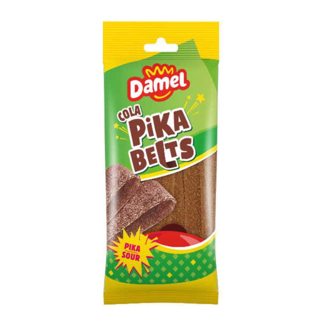 Желейки Damel Cola Pika Belts кола, 90 г веганські, 13 шт/ящ, фото 1