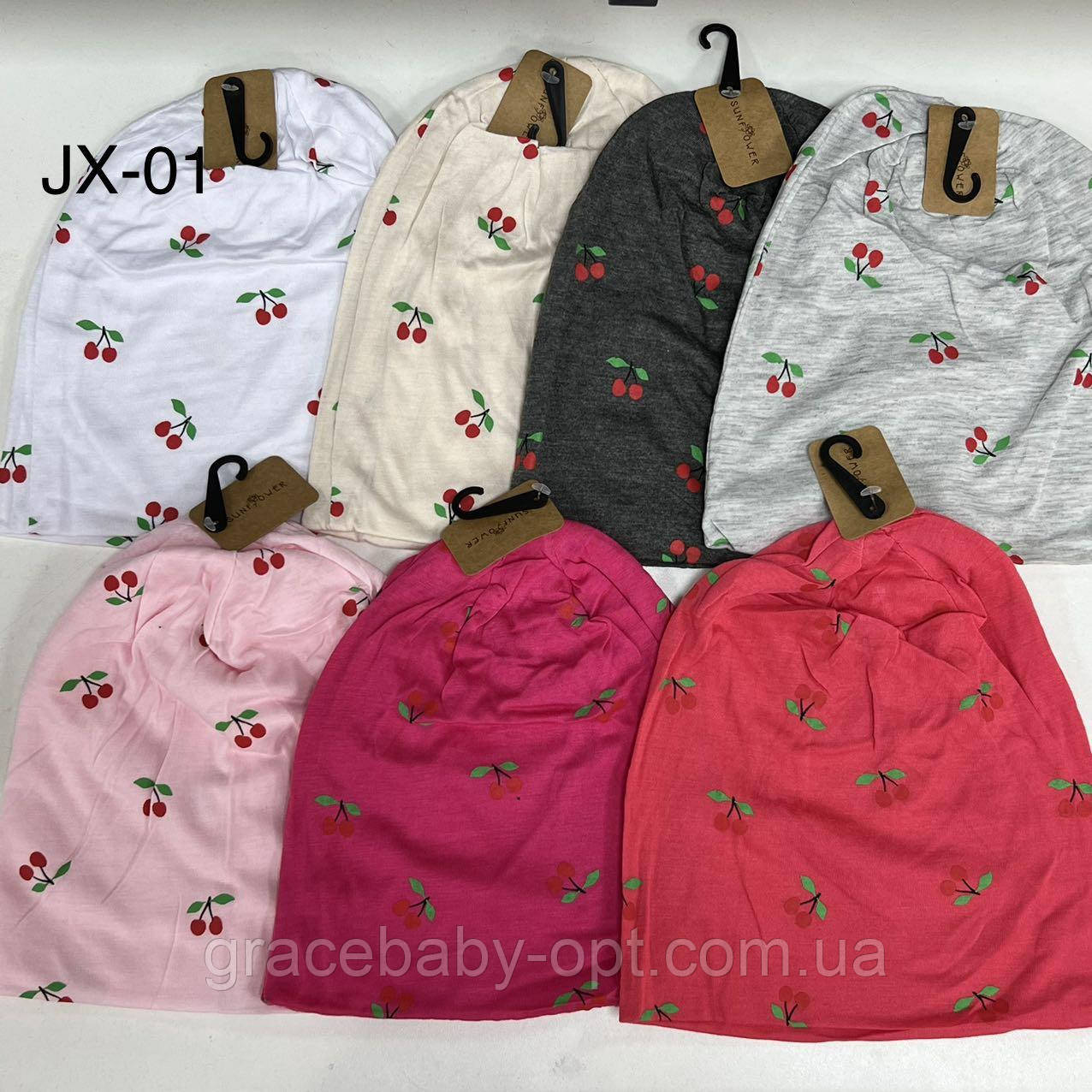 Шапки для дівчинки оптом, № JX-01, фото 1