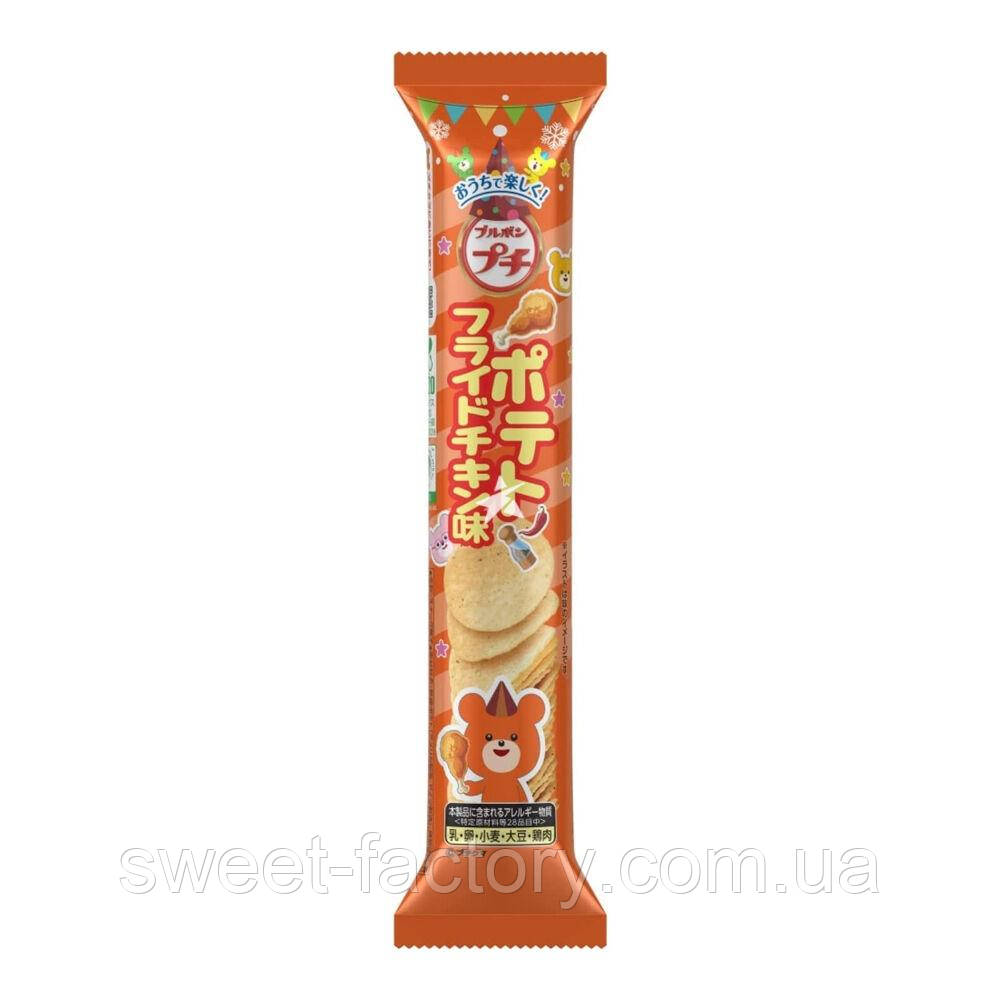 Чипсы Bourbon Petit Fried Chicken Chips Japan 41g, фото 1