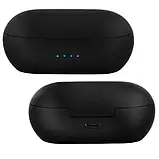 Бездротові bluetooth-навушники TWS-08 5.0 з кейсом, black, фото 4