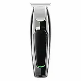 Акумуляторна перукарня машинка для стриження волосся й бороди VGR V030 п'ятьма насадками UKG, фото 5