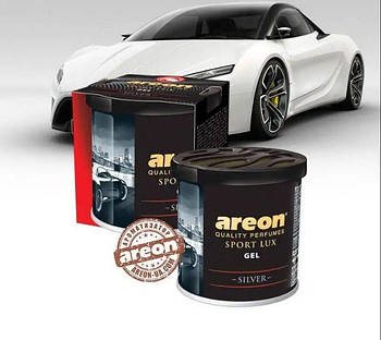 Ароматизатор повітря Areon Gel Can Sport Lux Silver