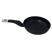 Сковорода 22 см темний граніт UNIQUE UN-5134  ⁇  Антипригарна сковорода  ⁇  Гранітна сковорода